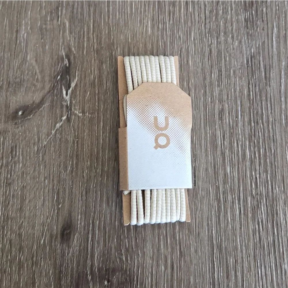 On Cloud Sneakers Shoe Laces Beige Replacement NEW